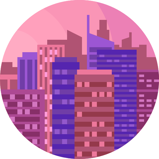 city-sunset-icon